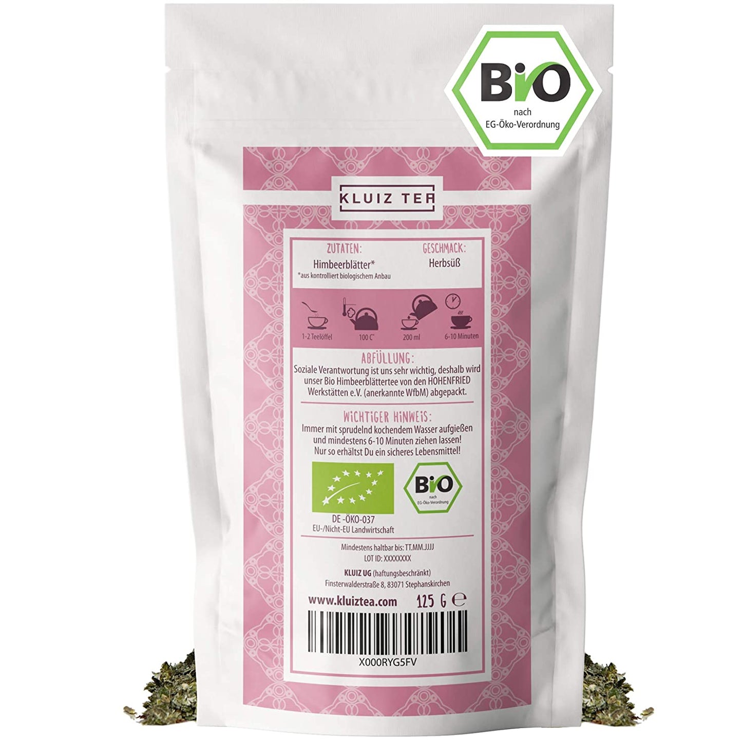 Himbeerblättertee Bio